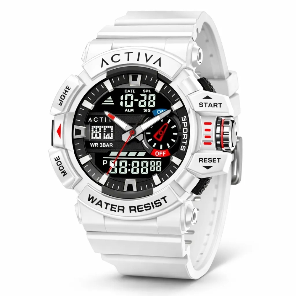 Invicta White and Black Sports Watch